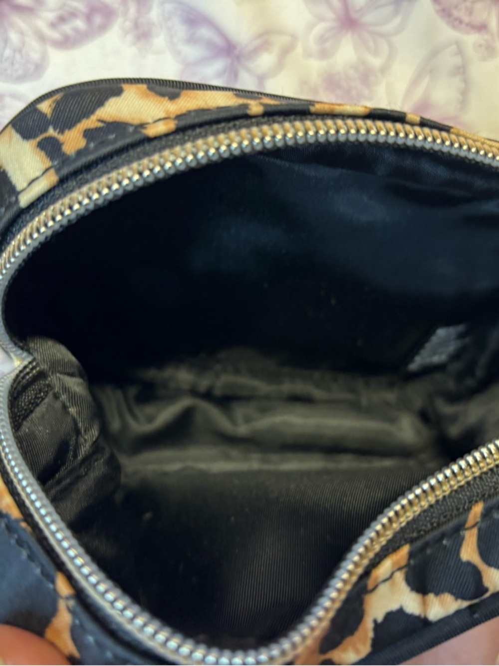 🌀Victoria's Secret Leopard Print Cosmetic Bag - Picture 3 of 4